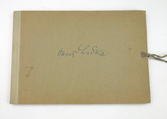 Third Reich Sketchbook of Hans Liska.