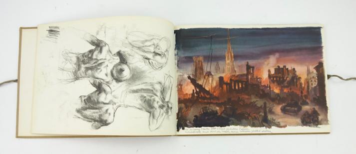 Third Reich Sketchbook of Hans Liska.