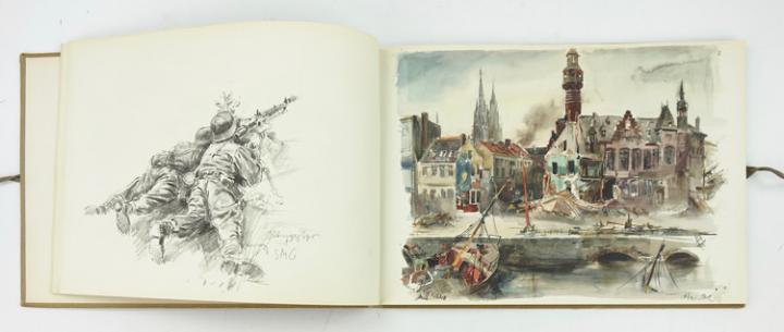 Third Reich Sketchbook of Hans Liska.