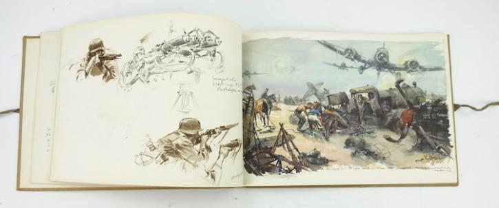 Third Reich Sketchbook of Hans Liska.