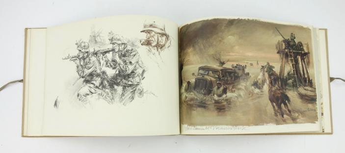 Third Reich Sketchbook of Hans Liska.