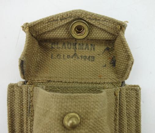 British WW2 Revolver Holster and Ammo Pouch