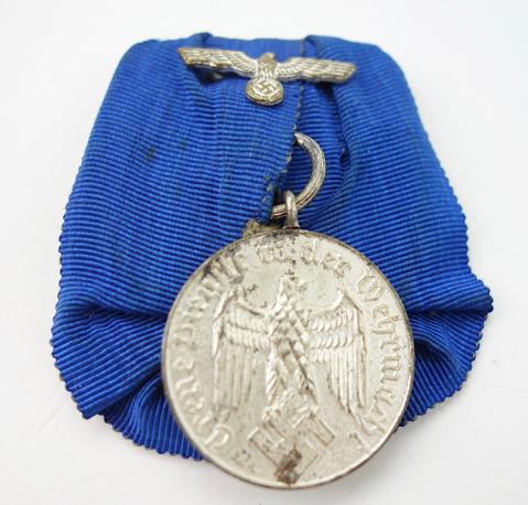 4 Year Wehrmacht Loyal Service Medal Bar