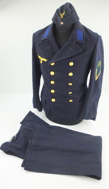 In a very good condition a German Kriegsmarine EM/NCO's Uniform set.