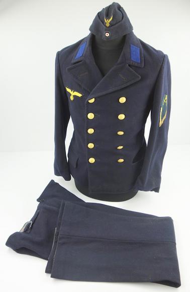 In a very good condition a German Kriegsmarine EM/NCO's Uniform set.