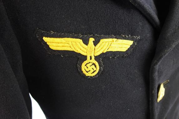 In a very good condition a German Kriegsmarine EM/NCO's Uniform set.