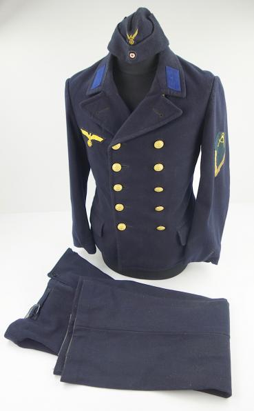 In a very good condition a German Kriegsmarine EM/NCO's Uniform set.