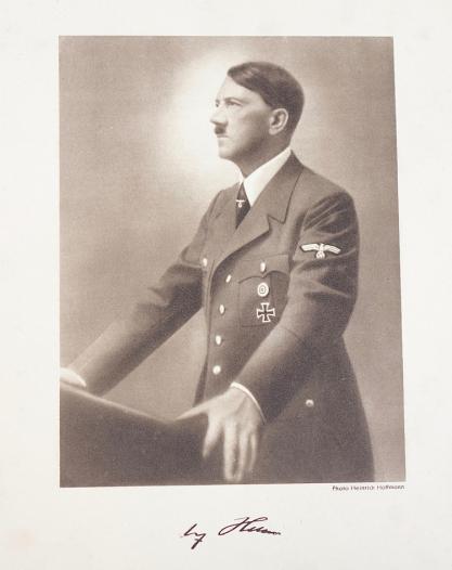 State Portrait Photograph Adolf Hitler by Heinrich Hoffmann