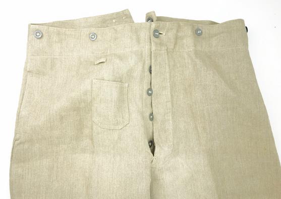 Wehrmacht Drillich Barracks/Training Trousers