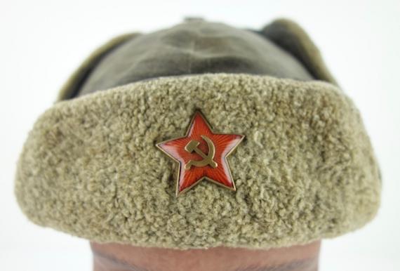 Soviet WW2 Uschanka (Winter Hat)