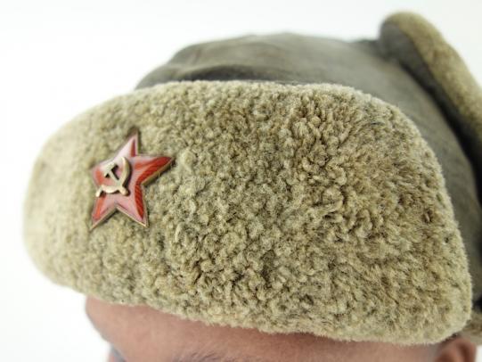 Soviet WW2 Uschanka (Winter Hat)