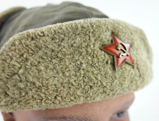 Soviet WW2 Uschanka (Winter Hat)