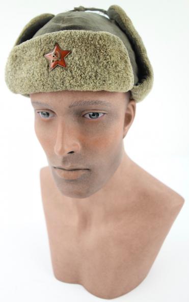 Soviet WW2 Uschanka (Winter Hat)