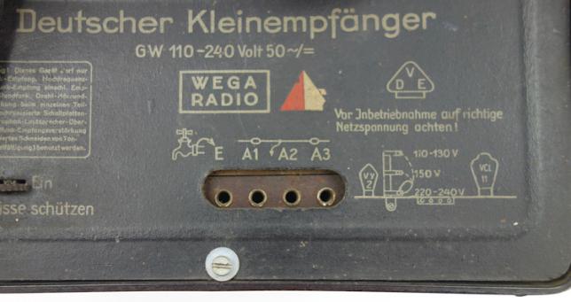 Volks Empfänger (Deutscher Kleinempfänger)