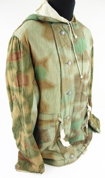 Wehrmacht reversable Fluffy camo Winter Parka & Trousers