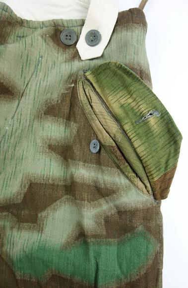 Wehrmacht reversable Fluffy camo Winter Parka & Trousers