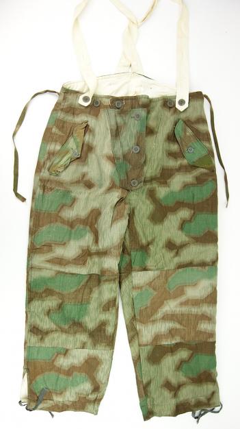 Wehrmacht reversable Fluffy camo Winter Parka & Trousers