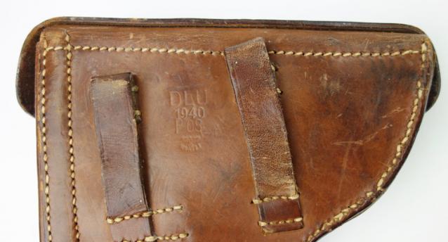 Wehrmacht WW2 light Brown P08 Pistol Holster