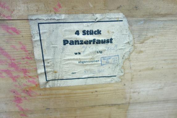 Wehrmacht Panzerfaust Transport Case