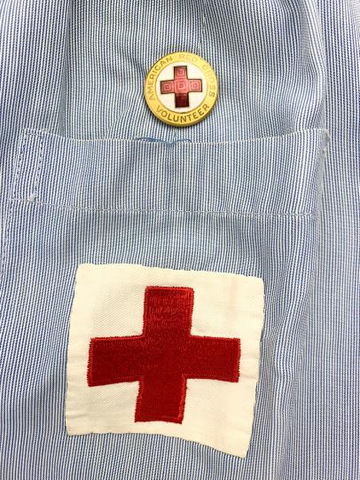 US WW2 volunteer Nurce Dress and Headgear