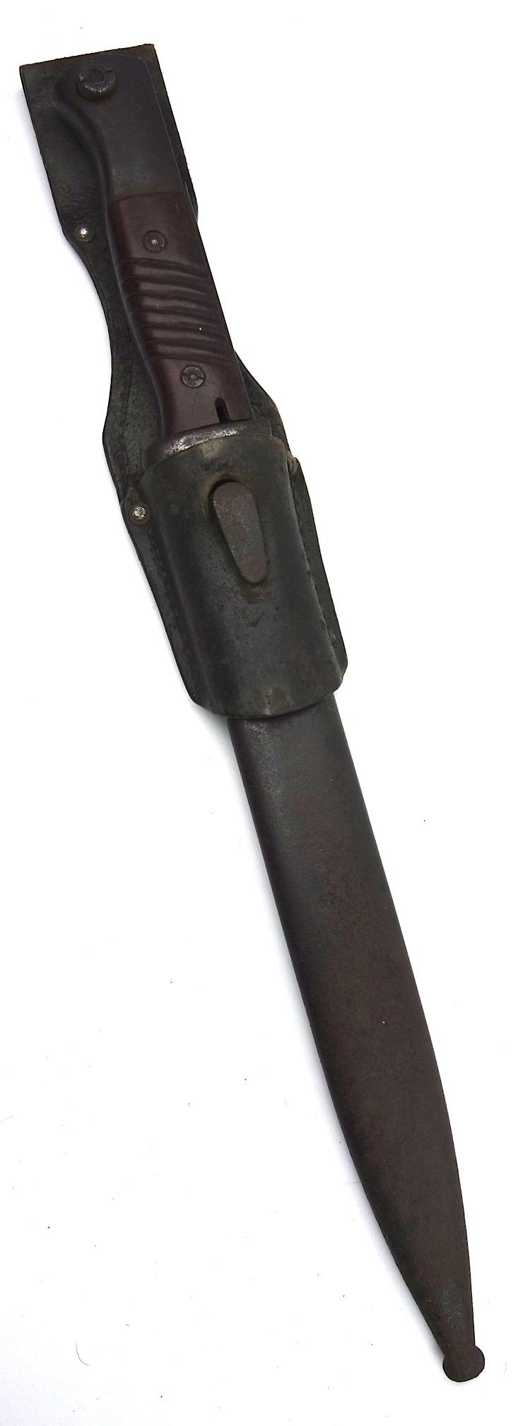K98 Bajonet with leather Frog