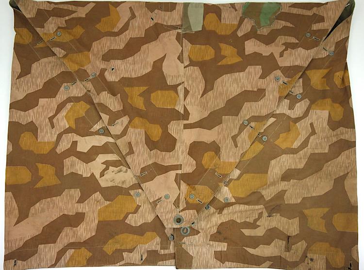 Wehrmacht Green/Brown Splitter camo Shelter Quarter