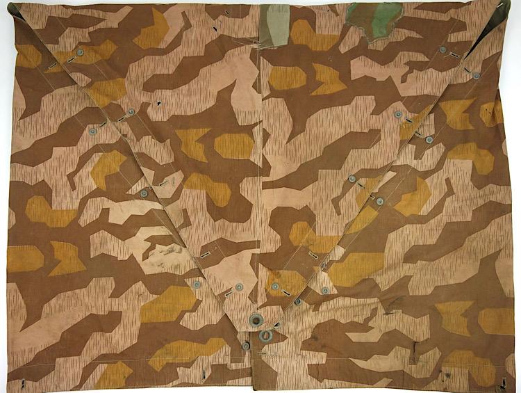 Wehrmacht Green/Brown Splitter camo Shelter Quarter