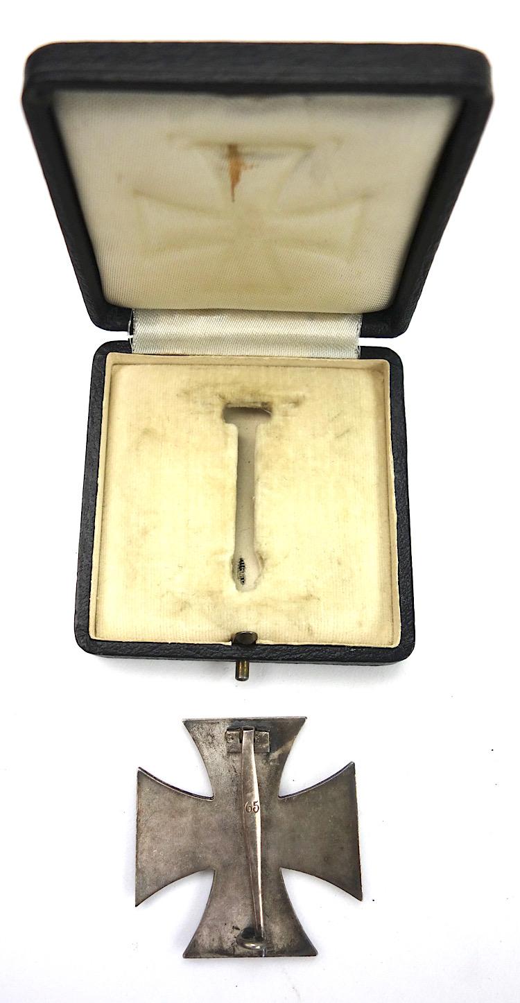 Iron Cross first class 1939 in Case