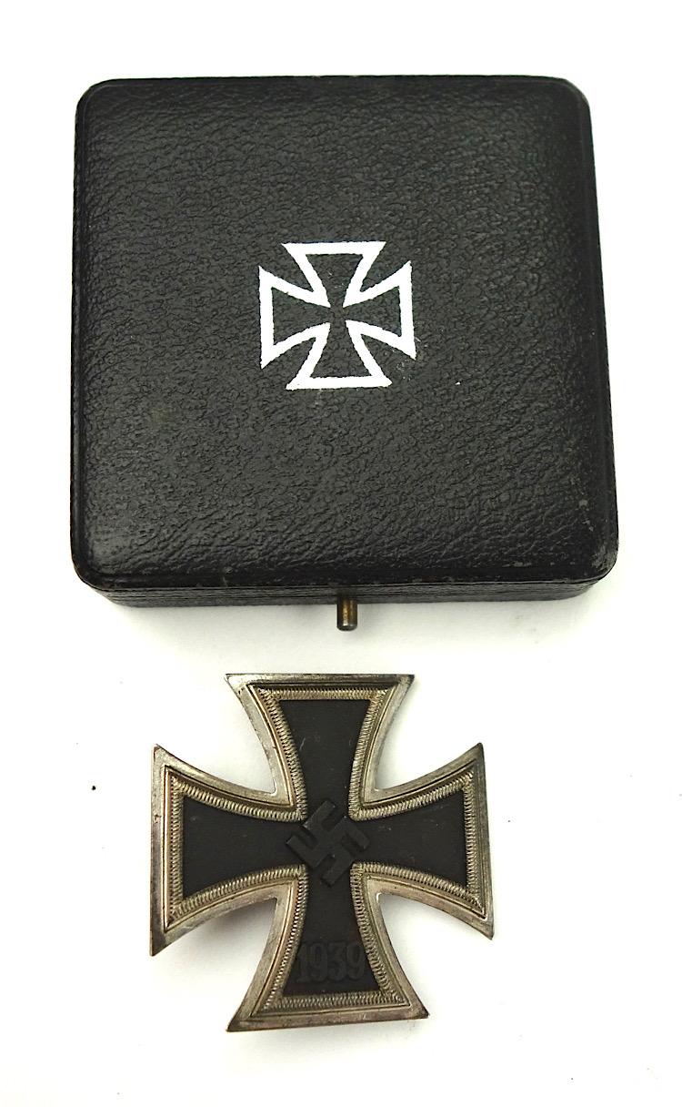 Iron Cross first class 1939 in Case
