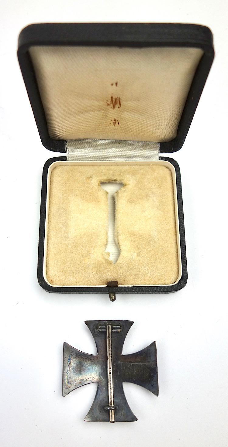 Iron Cross first class 1914 in Case