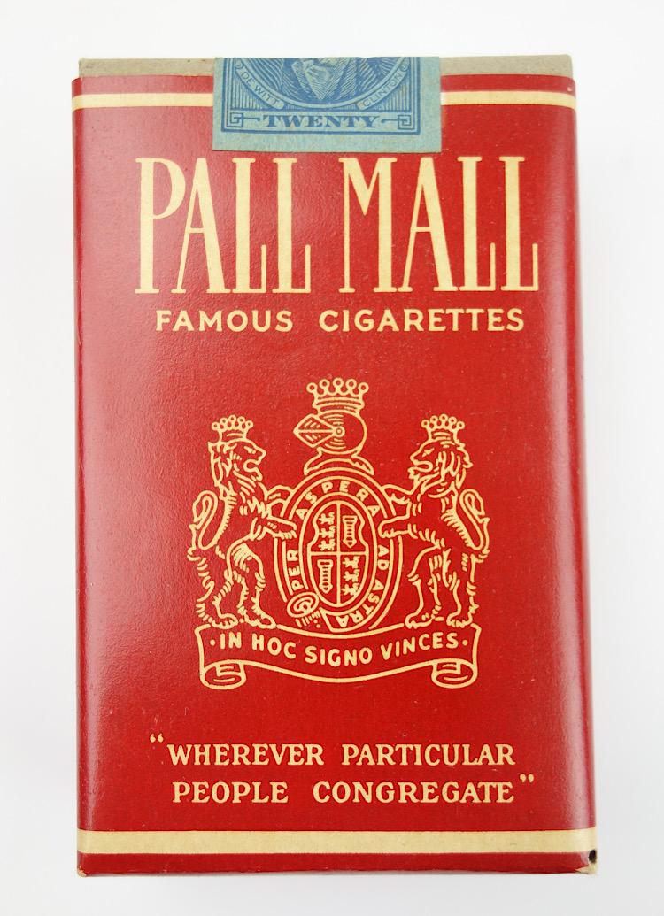 US WW2 Pall Mall Cigarettes