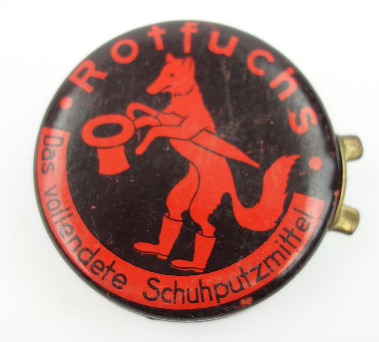 Wehrmacht era Rothfuchs Shoe Polish