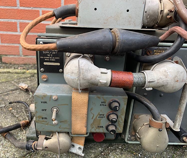 British WW2 Wireless 19 set from a Sherman Tank