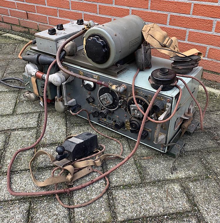 British WW2 Wireless 19 set from a Sherman Tank