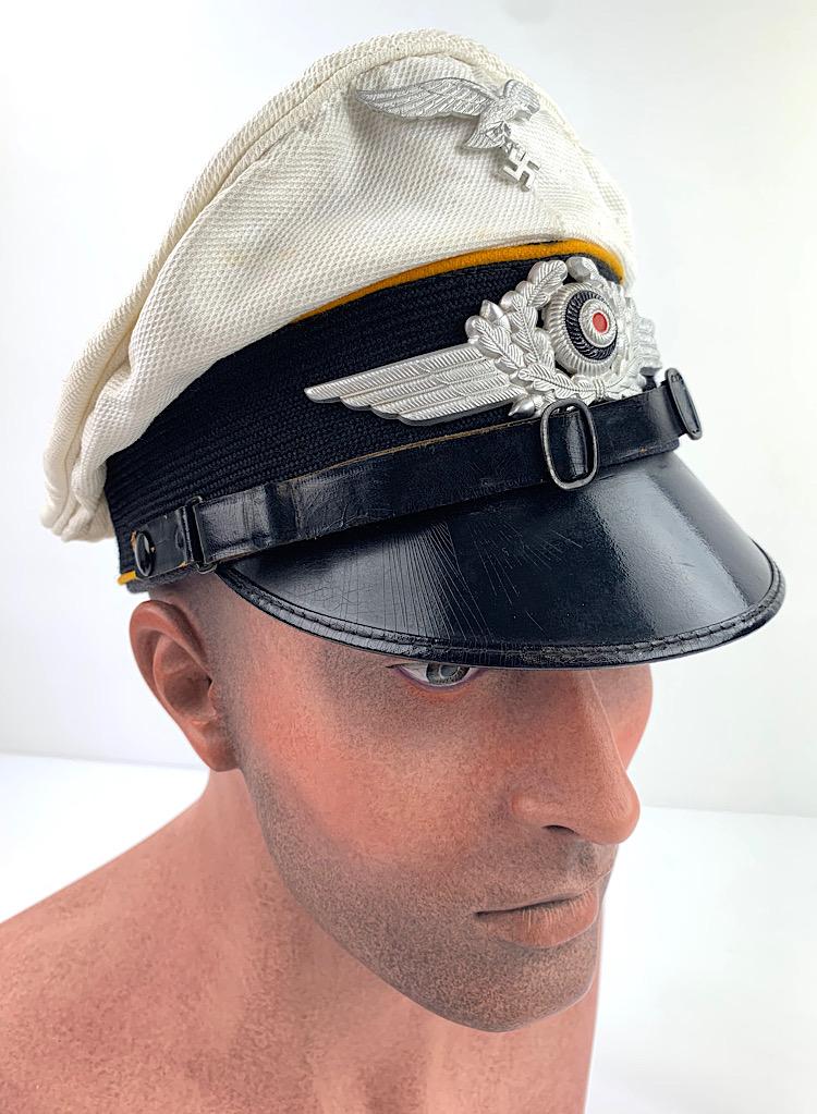 Luftwaffe summer NCO Visor cap