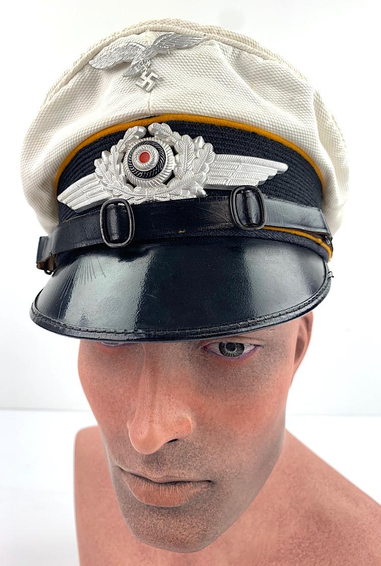 Luftwaffe summer NCO Visor cap