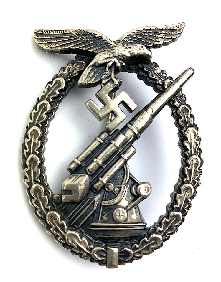Luftwaffe Flak Abzeichen (Anti Aircraft Badge)