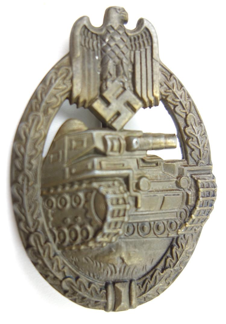 Panzerkampf Abzeichen Bronze