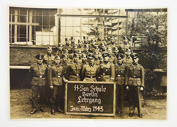 WaffenSS Medical School Photograph