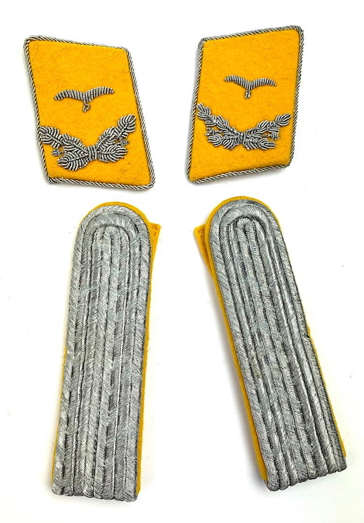 Luftwaffe Officers Shoulder Boards and Collar Tabs