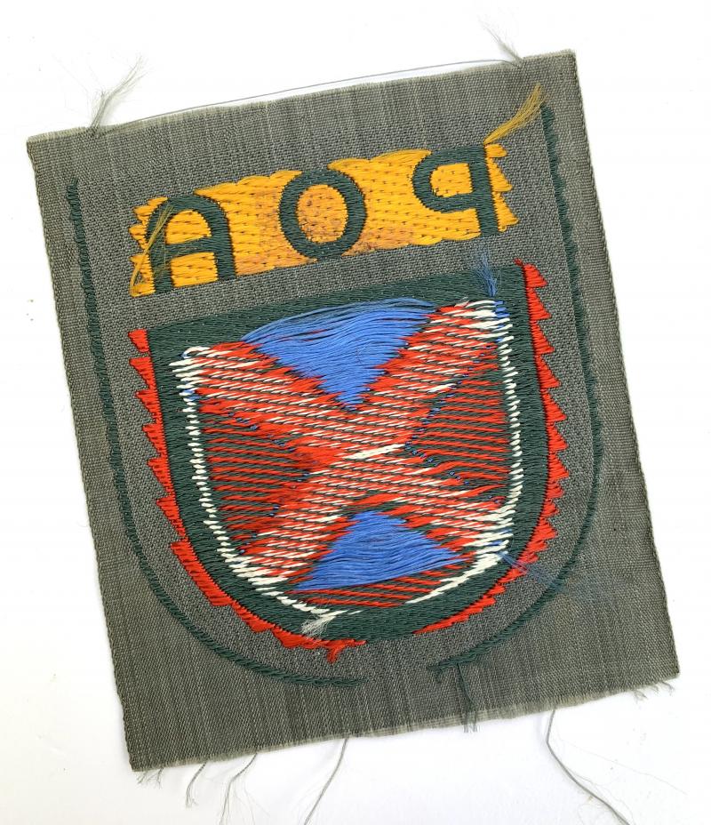 POA Russian Liberation Sleeve patch (Bevo Wupperthal) made