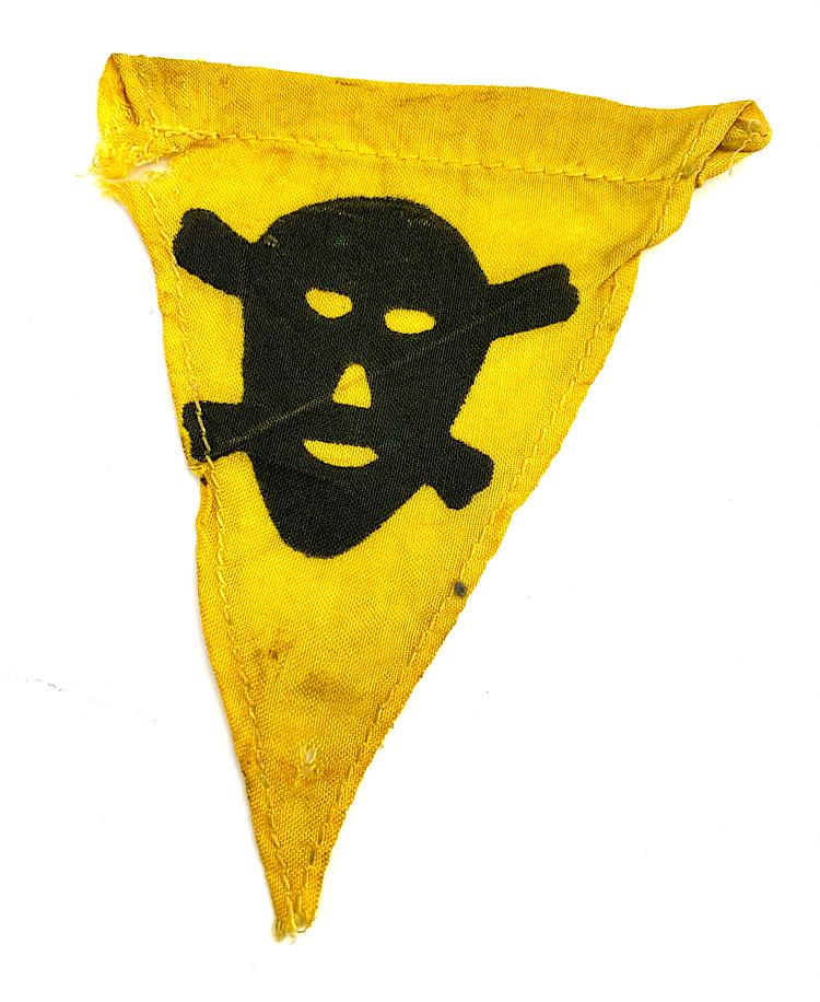Wehrmacht Mine Warning Flag