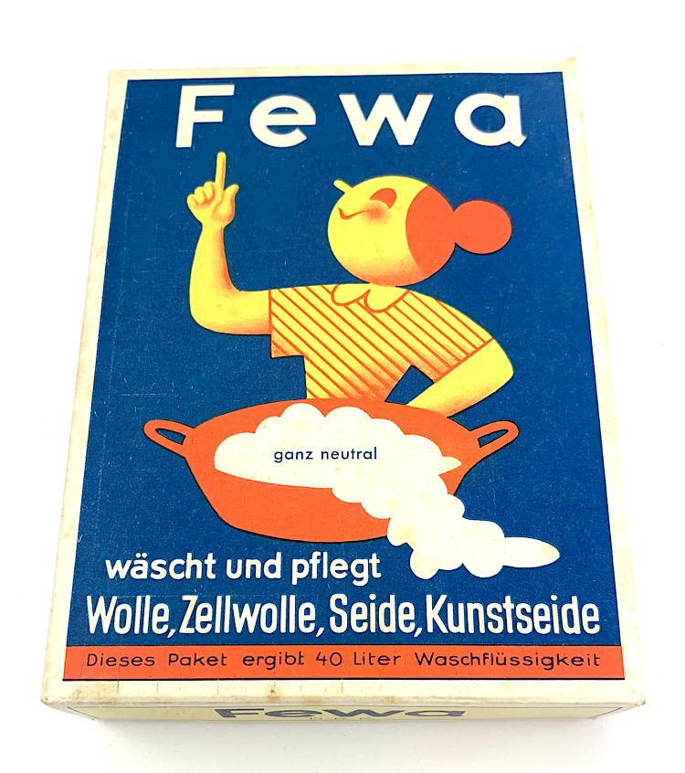 Wehrmacht era Washing Powder Fewa
