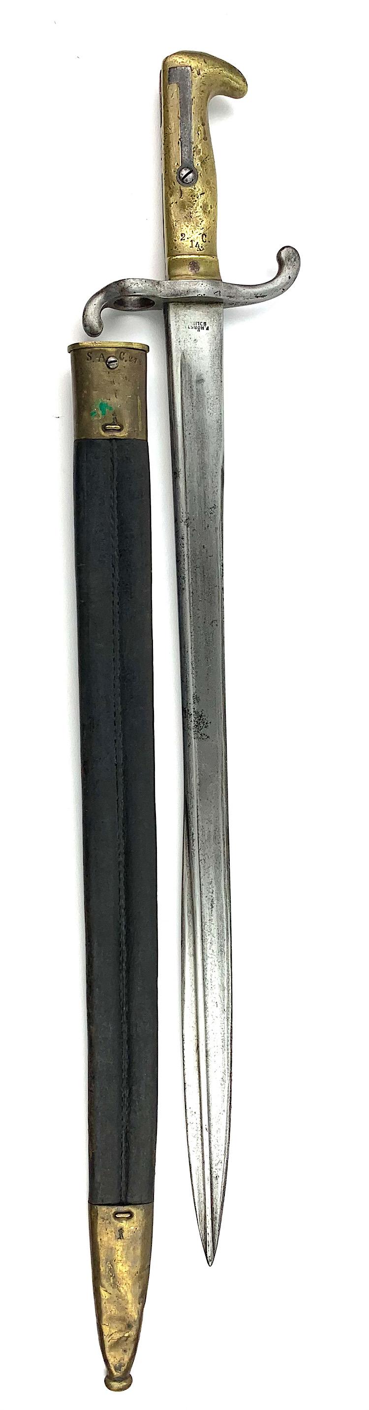 German WW1 Model 1860 Navy Fuselier Bajonet