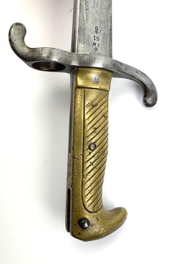 German WW1 Model 1860 Navy Fuselier Bajonet