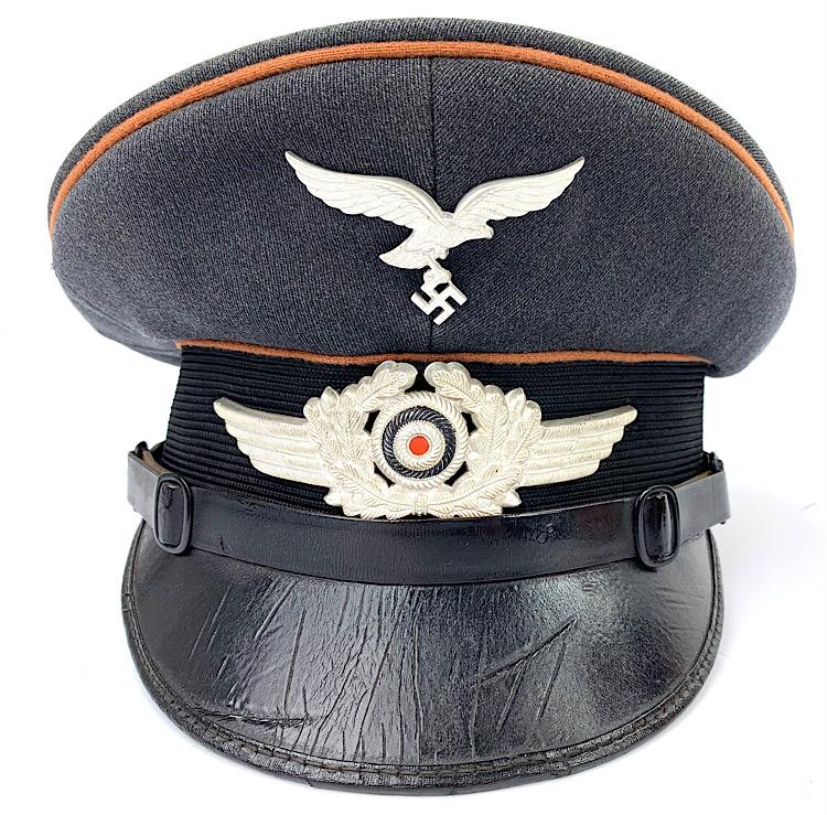 Luftwaffe Nachrichten NCO visor Cap
