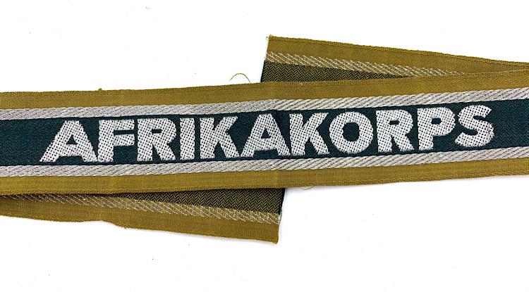 Afrika Korps Cuff Title