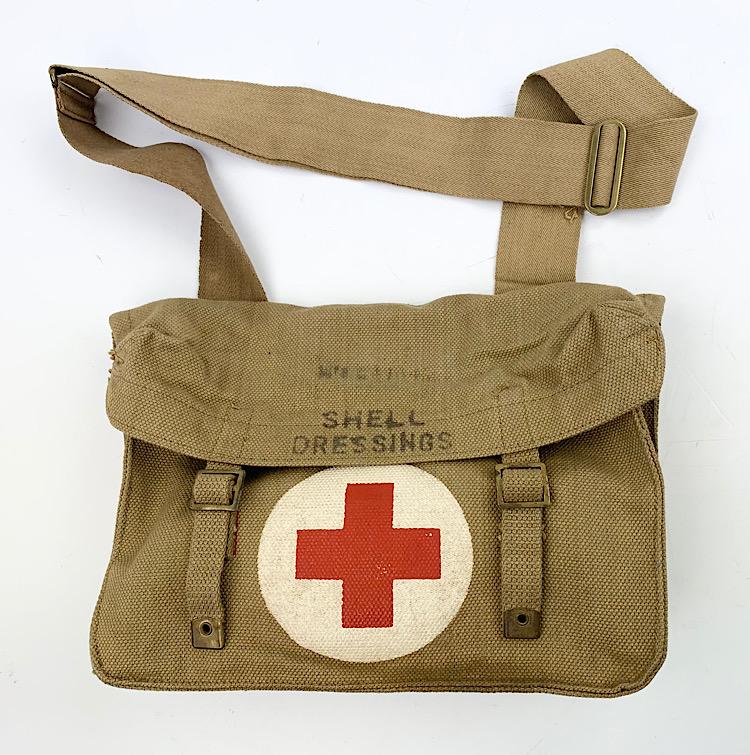 British WW2 Medic Bandage Pouch (Shell Dressings)