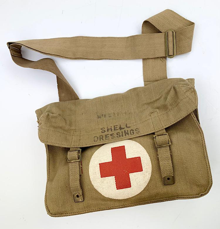 British WW2 Medic Bandage Pouch (Shell Dressings)