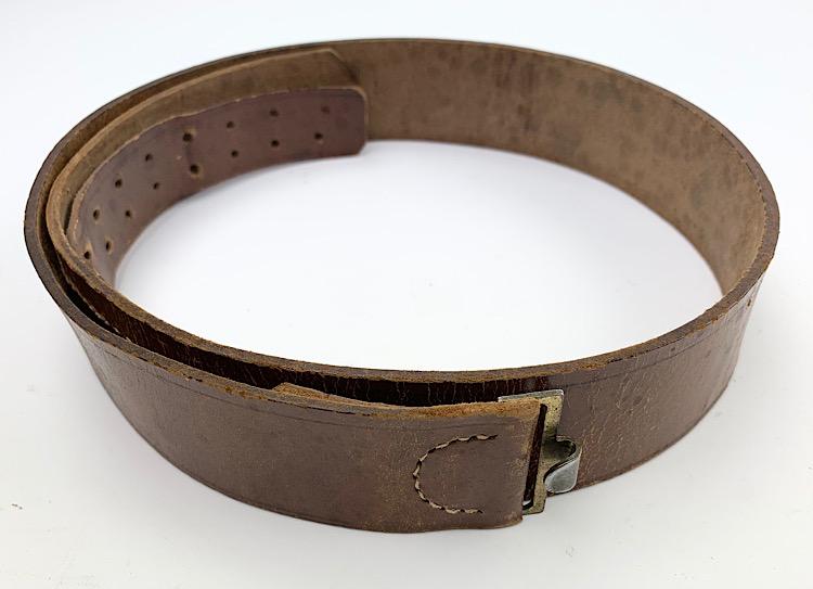 Luftwaffe light Brown leather combat Belt